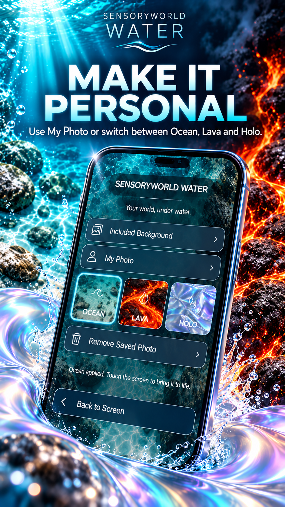 MY PHOTO supplied WATER promotional artwork